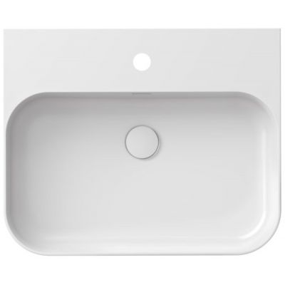 Ravak Ceramic R Slim umywalka 55x44 cm nablatowa przyścienna biały XJX01155006