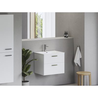 Ravak Chrome umywalka 60,5x49 cm prostokątna meblowa biała XJX01160008