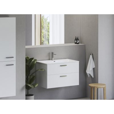 Ravak Chrome umywalka 80,5x49 cm prostokątna meblowa biała XJX01180002