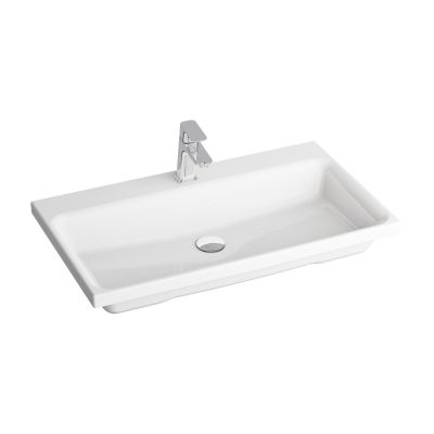 Ravak Comfort umywalka 80x46 cm meblowa prostokątna biała XJX01280001