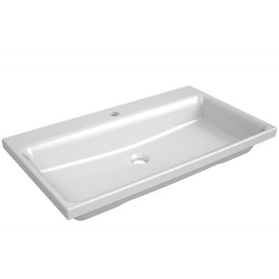 Ravak Comfort umywalka 80x46 cm meblowa prostokątna biała XJX01280001