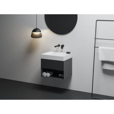 Ravak Lite umywalka 60x45 cm prostokątna meblowa biała XJX01360000