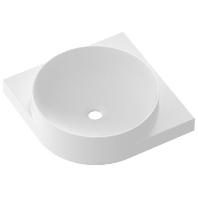 Ravak Yard umywalka 45x45 cm narożna biały mat XJX0E045000