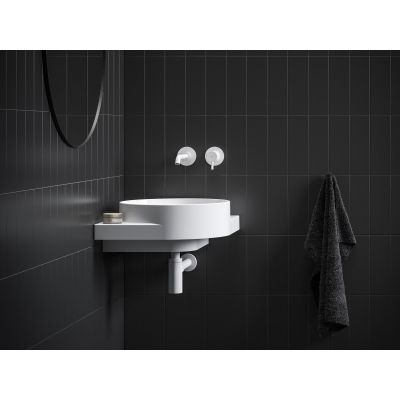 Ravak Yard umywalka 45x45 cm narożna biały mat XJX0E045000