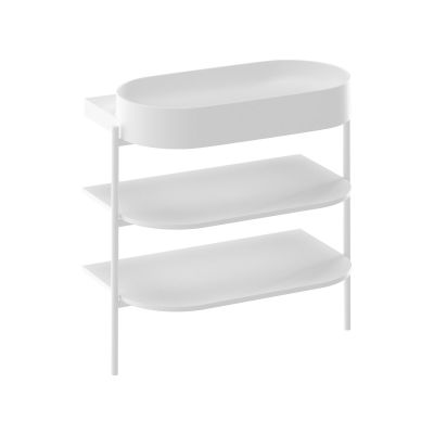 Ravak Yard umywalka 80,5x50 cm półokrągła biały mat XJX0E080000