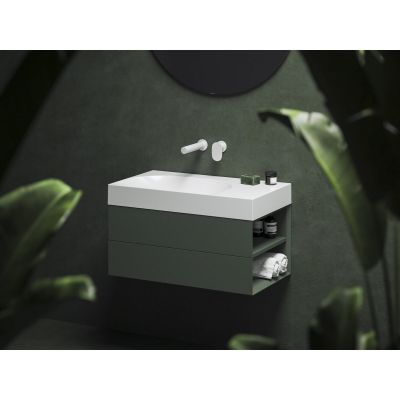 Ravak Lite umywalka 80x45 cm prostokątna meblowa biała XJXP1380001