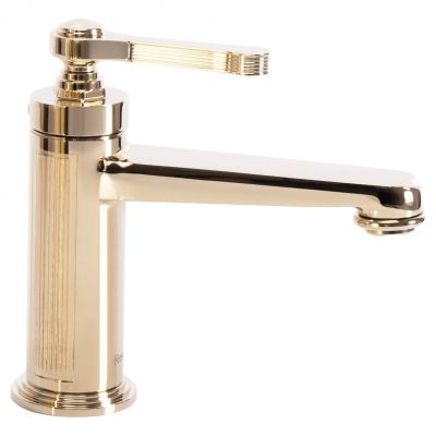 Rea Monaco bateria umywalkowa stojąca złota REA-B2501