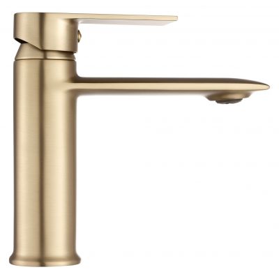 Rea Veneta bateria umywalkowa stojąca złoty szczotkowany REA-B3010