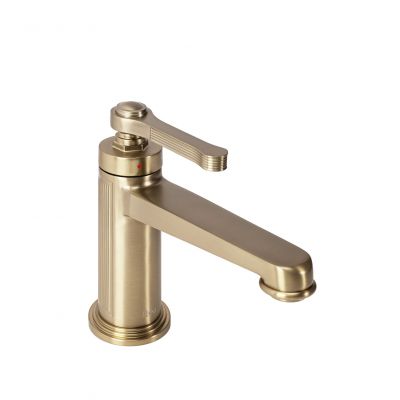 Rea Monaco bateria umywalkowa stojąca złoto szczotkowane REA-B4211