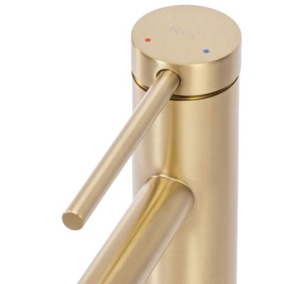 Rea Foss bateria umywalkowa stojąca wysoka złoty szczotkowany REA-B5319