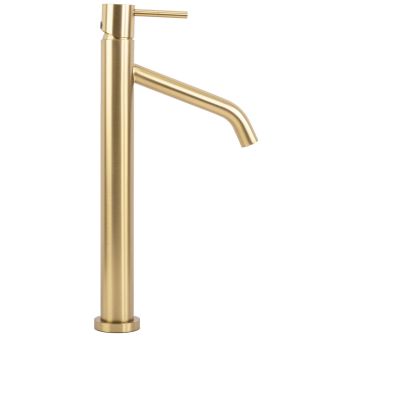 Rea Level bateria umywalkowa stojąca złoto szczotkowane REA-B6217