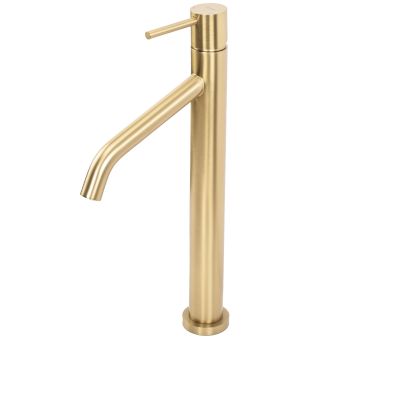 Rea Level bateria umywalkowa stojąca złoto szczotkowane REA-B6217