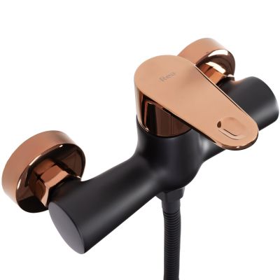 Rea Mild bateria prysznicowa ścienna czarna REA-B9149