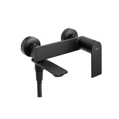 Rea Storm bateria wannowo-prysznicowa ścienna czarny mat REA-B9989