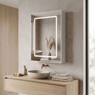 Rea Zenit szafka 50x13x70 cm z lustrem REA-M0410