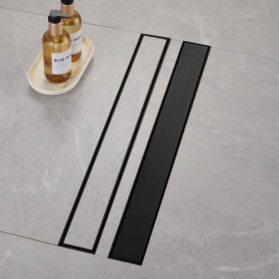 Rea Neox Czarny odpływ liniowy 100 cm czarny REA-G6605