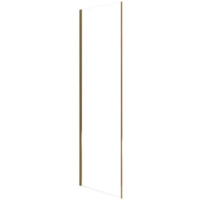 Rea Rapid Gold ścianka prysznicowa 80 cm boczna złoty/szkło przezroczyste REA-K5621