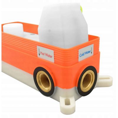 Rea Lungo zestaw wannowo-prysznicowy podtynkowy miedź REA-P7998
