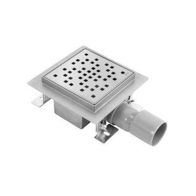 Rea Dots odpływ punktowy 12 cm stal REA-G6202