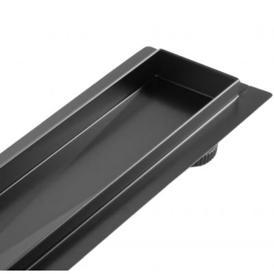 Rea Neox Pro odpływ liniowy 60 cm czarny REA-G7801