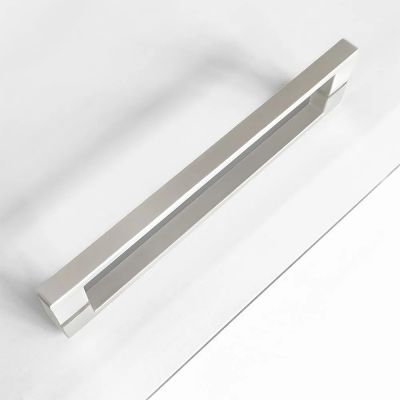 Rea City kabina prysznicowa 77,5x97,5 cm prostokątna srebrny szczotkowany/szkło przezroczyste