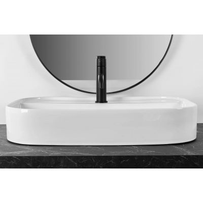 Rea umywalka 65x44 cm prostokątna biała REA-U3325