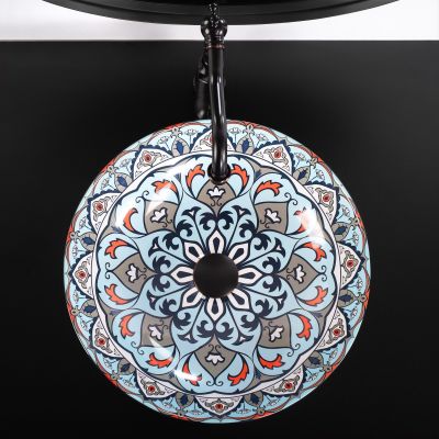 Rea Mexico umywalka 40x40 cm okrągła nablatowa REA-U6030