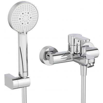 Roca l20 bateria wannowo-prysznicowa ścienna chrom A5A019HC00