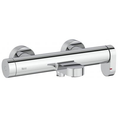 Roca Kay bateria wannowo-prysznicowa ścienna chrom A5A027GC00