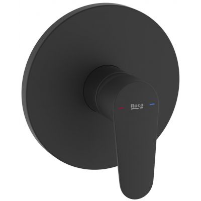 Roca Victoria Plus bateria prysznicowa podtynkowa czarna A5A224FNB0