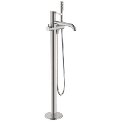 Roca Ona bateria wannowo-prysznicowa wolnostojąca inox A5A279ESM0