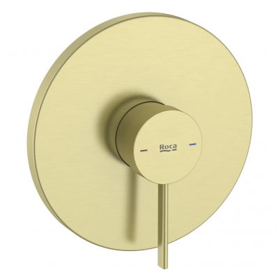 Roca Ona bateria prysznicowa podtynkowa złota A5A2B9EVA0