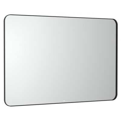 Roca Luna lustro 120x80 cm prostokątne z oświetleniem czarny A812424000