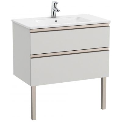 Roca Gap-N zestaw łazienkowy Unik 80,5 cm umywalka z szafką szary mat A851478447