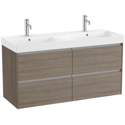 Roca Ona umywalka z szafką 120 cm brązową A851694511