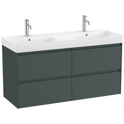 Roca Ona umywalka z szafką 120 cm zieloną A851694513