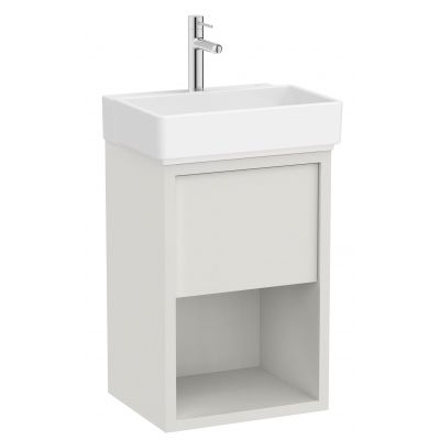 Roca Tura umywalka z szafką 45 cm biały mat A852023558