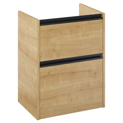 Roca Gap Pro szafka 58,5x46x66,3 cm podumywalkowa wisząca jasny dąb A857896464