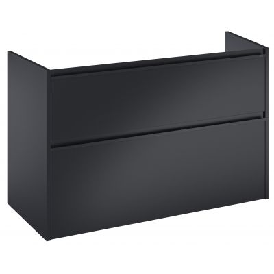 Roca Gap Pro szafka 98,5x46x66,3 cm podumywalkowa wisząca czarny mat A857901532