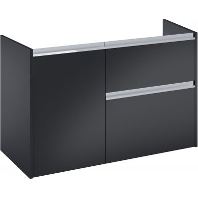 Roca Gap Pro szafka 98,5x45,1x63,5 cm podumywalkowa wisząca czarny mat A857905532