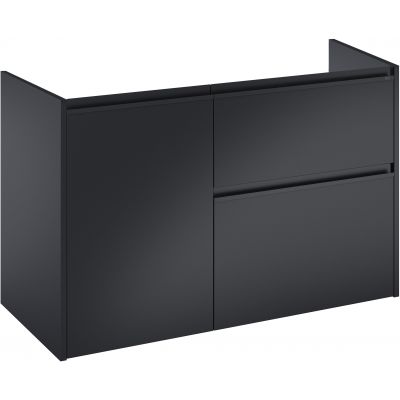 Roca Gap Pro szafka 98,5x45,1x63,5 cm podumywalkowa wisząca czarny mat A857905532