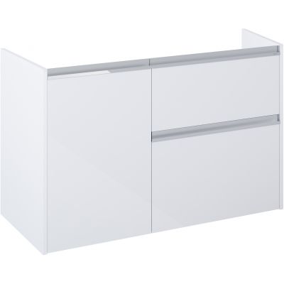 Roca Gap Pro szafka 98,5x45,1x63,5 cm podumywalkowa wisząca biały połysk A857905806