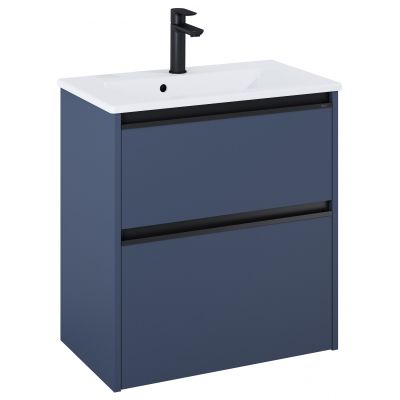 Roca Gap Pro szafka 58,5x37,6x63,5 cm podumywalkowa wisząca niebieski mat A857908538