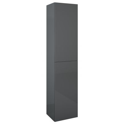 Roca Extra szafka 40x35,2x180 cm boczna wisząca antracyt połysk A857956153