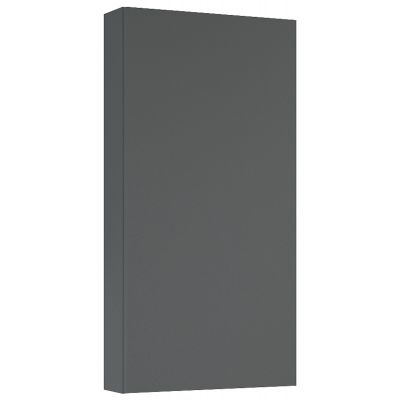 Roca Extra szafka 40x12,6x80 cm boczna wisząca antracyt mat A857957531