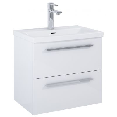 Roca Kwadro szafka 60x38,4x53 cm podumywalkowa wisząca biały połysk A857969806