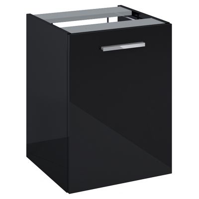 Roca Kwadro szafka 39,8x38,4x53 cm boczna wisząca czarna A857973351