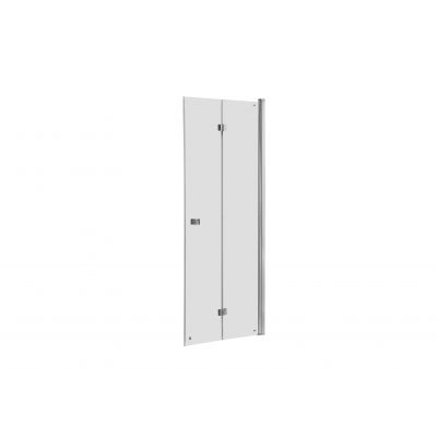 Roca Capital drzwi prysznicowe 100 cm składane chrom/szkło przezroczyste AM4510012M