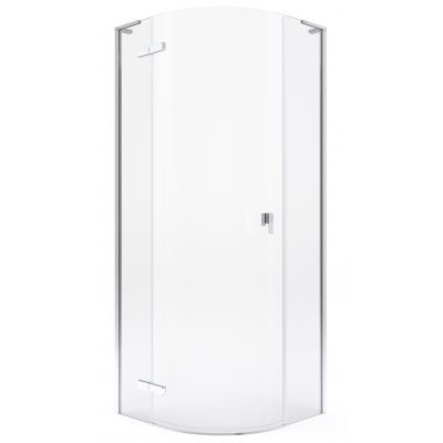 Roca Metropolis-N kabina prysznicowa 90x90 cm półokrągła chrom połysk/szkło przezroczyste AMP1009012M
