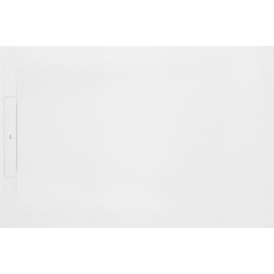 Roca Pyros brodzik 100x80 cm prostokątny kompozyt Stonex biały AP9013E832001100